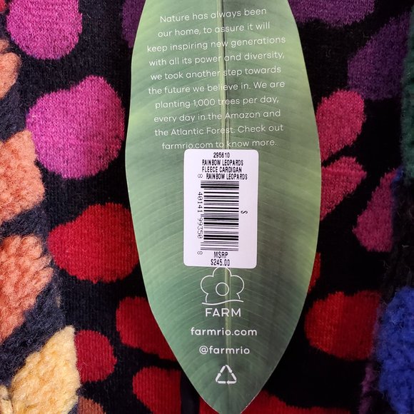 FARM Rio Multicolor Patterned Cardigan - Picture 6 of 12